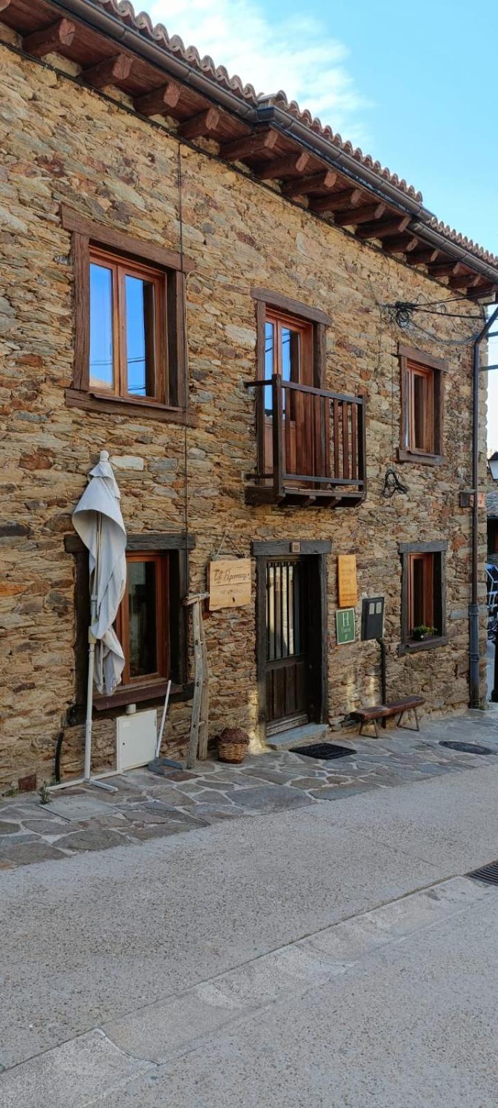 Hotel Papamoscas La Hiruela Luaran gambar